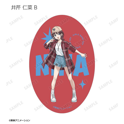 『ガールズバンドクライ』描き下ろし 私服ver. トレーディングダイカットステッカー(単位/BOX)